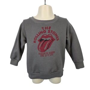 Rolling Stones Sweatshirt Gray 2T Madison Square Garden Toddler Crew Neck /B84